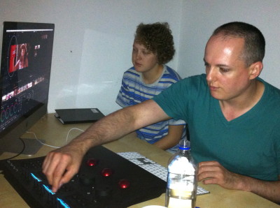 Ron at work