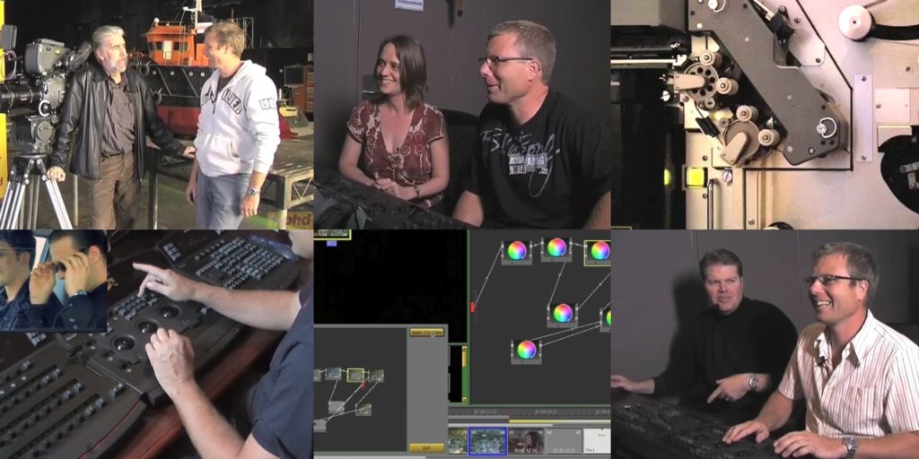 Training on daVinci Resolve color corrector